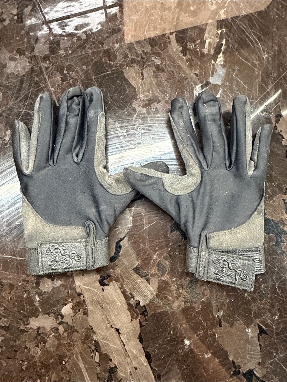 Belle and bow - Fleece Lined youth small Riding Gloves